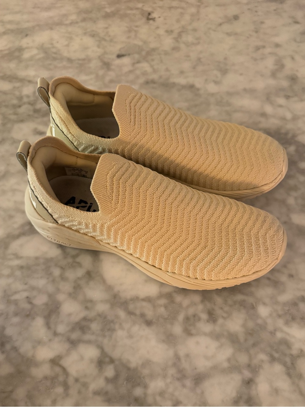 APL Women's TechLoom Slip-On Sneakers - Beige